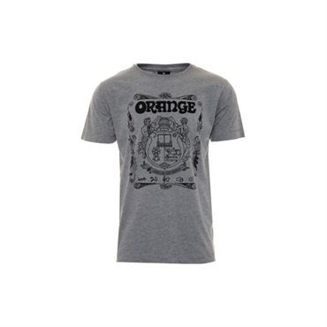 Orange ORANGE CREST T SHIRT GRAY (MEDIUM)