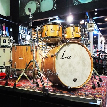 値下げしました！Vintage Series 4pc Drum Kit -Teak Semi Gloss- [BD22，TT10，TT12，FT16]