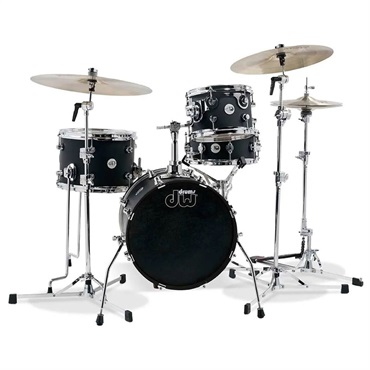 DDLM1604BL [Design Series Mini Pro 4-Piece Kit / 16'' BD / Black Satin]【シンバル、ハードウェア別売】