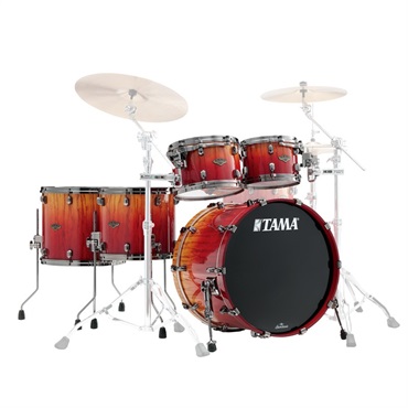 WBS52RZBBS-VBF [Starclassic Walnut/Birch 5pcs Kit - Bosse Fonce Outer Ply w/Black Nickel Shell Hardware]【限定品】