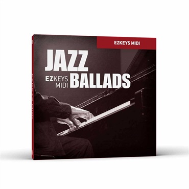 【トゥーントラックドラム系スーパーセール！】KEYS MIDI - JAZZ BALLADS (トゥーントラック)(EZKEYS)(オンライン納品)(2時間以内に納品)