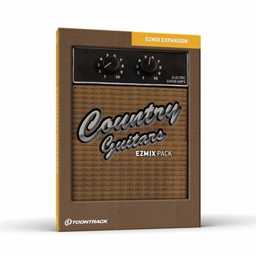 【トゥーントラックドラム系スーパーセール！】MIX PACK - COUNTRY GUITARS (トゥーントラック)(EZ MIX 2)(オンライン納品)(2時間以内に納品)