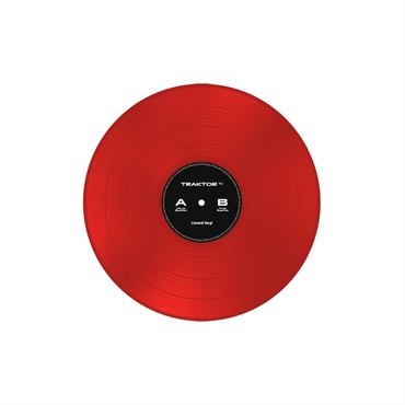 Traktor Control Vinyl Red (1枚)(Traktor用コントロールヴァイナル)