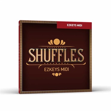 TOONTRACK 【トゥーントラックドラム系スーパーセール！】KEYS MIDI - SHUFFLES (トゥーントラック)(キーズミディ)(オンライン納品)(2時間以内に納品)