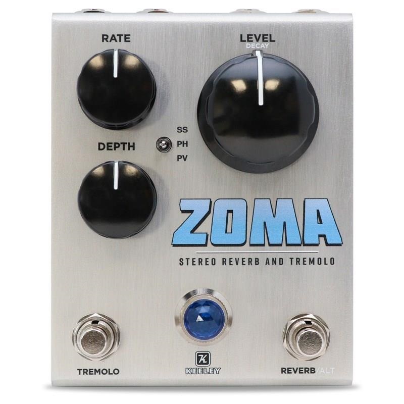 ZOMA Stereo Reverb and Tremolo（キーリー）リバーブ　トレモロの商品画像