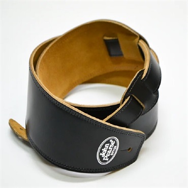 Black Saddle Lether Guitar Strap