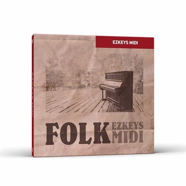 TOONTRACK 【トゥーントラックドラム系スーパーセール！】KEYS MIDI - FOLK (トゥーントラック)(キーズミディ)(オンライン納品)(2時間以内に納品)