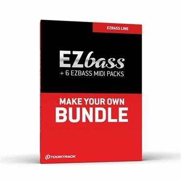 TOONTRACK EZBASS MIDI EDITION (トゥーントラック)(ベースミディ)(オンライン納品)(2時間以内に納品)