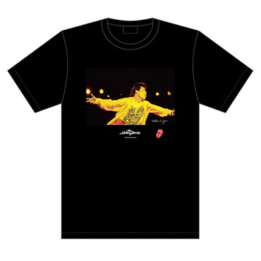 Mick Photo by Mikio Ariga Tokyo Japan 1990 S/S Tee Black-M