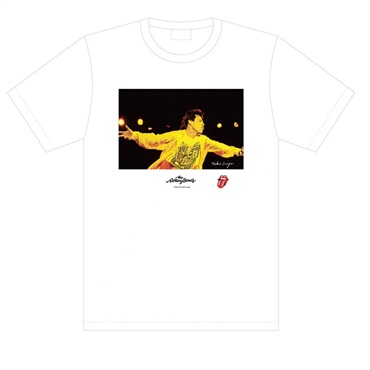 Mick Photo by Mikio Ariga Tokyo Japan 1990 S/S Tee White-M