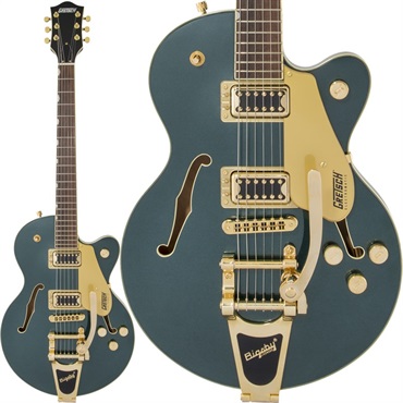 G5655TG Electromatic Center Block Jr. Single-Cut with Bigsby and Gold Hardware (Cadillac Green)