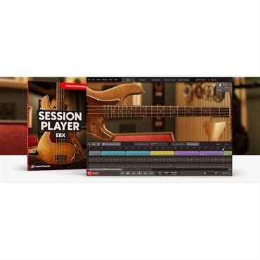 【トゥーントラックドラム系スーパーセール！】EBX - SESSION PLAYER (トゥーントラック)(EBX拡張ライブラリ)(オンライン納品)(2時間以内に納品)