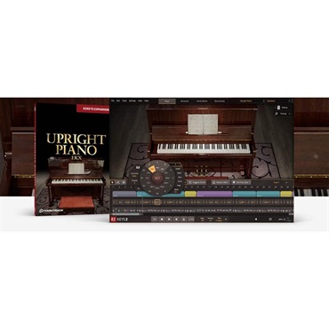 【トゥーントラックドラム系スーパーセール！】EKX - UPRIGHT PIANO (トゥーントラック)(EKX拡張ライブラリ)(オンライン納品)(2時間以内に納品)