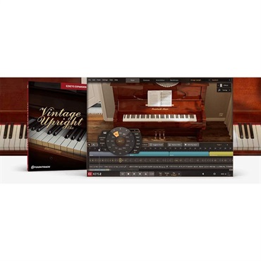【トゥーントラックドラム系スーパーセール！】EKX - VINTAGE UPRIGHT (トゥーントラック)(EKX拡張ライブラリ)(オンライン納品)(2時間以内に納品)