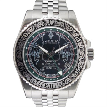 【夏先取り大特価セール】ZEMAITIS Watch [ZWDF24SS/スカル＆スネーク・デザイン]