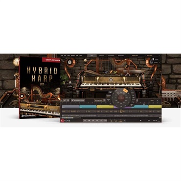 【トゥーントラックドラム系スーパーセール！】EKX - HYBRID HARP (トゥーントラック)(EKX拡張ライブラリ)(オンライン納品)(2時間以内に納品)
