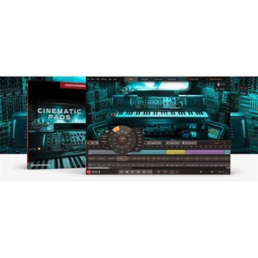 【トゥーントラックドラム系スーパーセール！】EKX - CINEMATIC PADS (トゥーントラック)(EKX拡張ライブラリ)(オンライン納品)(2時間以内に納品)