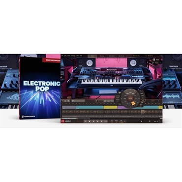 【トゥーントラックドラム系スーパーセール！】EKX - ELECTRONIC POP (トゥーントラック)(EKX拡張ライブラリ)(オンライン納品)(2時間以内に納品)