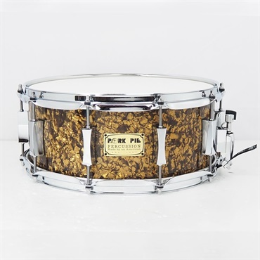【創業50周年大決算SALE】8ply Maple Snare Drum 14×6 - Root Beer Pearl Wrap
