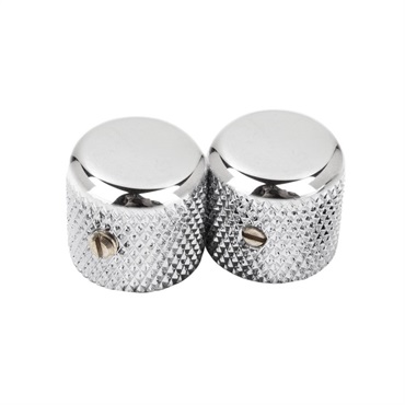 【夏先取り大特価セール】Pure Vintage '52 Telecaster Knurled Knobs， (2)， Chrome [0094040049]