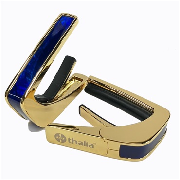 Thalia Capo Exotic Shell Series 24K Gold Electric Blue Angel Wing タリア カポ