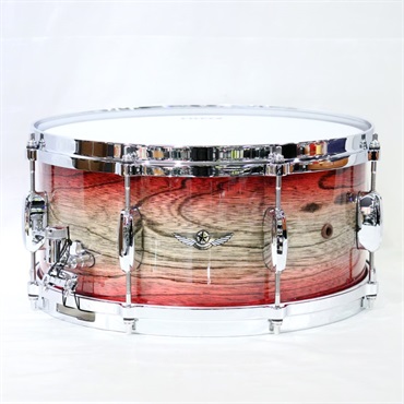 TWS1465A-GJB [STAR Walnut 14''×6.5'' Snare Drum - Garnet Japanese Sen Burst]【Made in Japan】