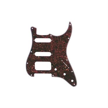 Pickguard， Stratocaster H/S/S， 11-Hole Mount， Tortoise Shell， 4-Ply [0991337000]