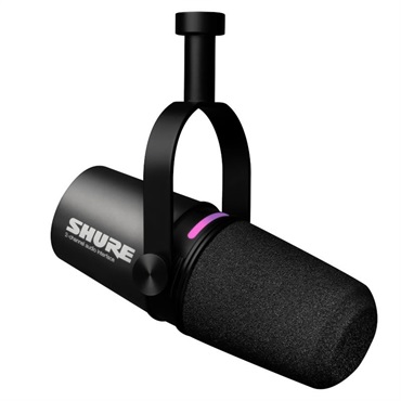 SHURE 【数量限定アクセサリーボーナス キャンペーン！】MV7i(USB-C接続対応ダイナミック型USBマイク・XLR入力対応オーディオインターフェイス)(MV7I-J)(シュア)