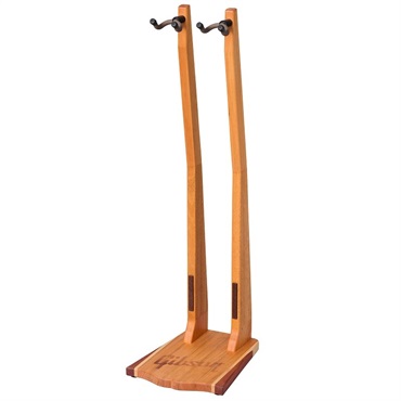 【夏のボーナスセール】 Handcrafted Doubleneck Wooden Guitar Stand [ASTD-DBL-MG2] (ダブルネック用ギタースタンド)