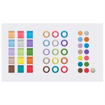 EW-D COLOR CODING SET(カラーコーディングセット(EM/SK/SKM))(EW-Dアクセサリ)(ゼンハイザー)