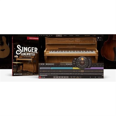 TOONTRACK 【トゥーントラックドラム系スーパーセール！】EKX - SINGER SONGWRITER (トゥーントラック)(EKX拡張ライブラリ)(オンライン納品)(2時間以内に納品)