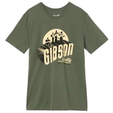 【夏先取り大特価セール】The Band Tee (Army Green)， Medium [GA-TEE-BAND-GRN-MD]