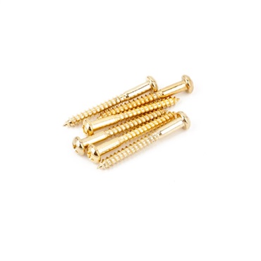 Vintage-Style Strat Bridge Mounting Screws (Gold) [0018787049]