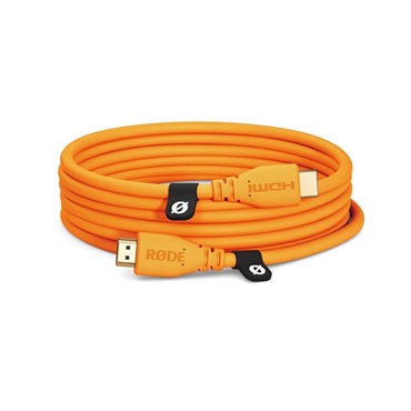 HDMIケーブル 3m(オレンジ)(ロード)(4K60p/18Gbps)(HDMI 2.0規格)