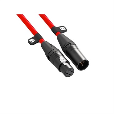 XLR-3(3.0m)(レッド)(ロード)(XLR ケーブル)
