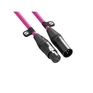 XLR-3(3.0m)(ピンク)(ロード)(XLR ケーブル)