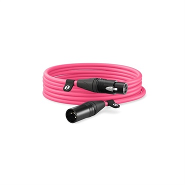XLR-6(6.0m)(ピンク)(ロード)(XLR ケーブル)