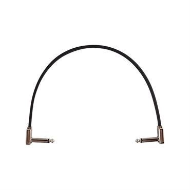 ERNIE BALL Flat Ribbon Patch Cable 12in (Black) Single [#P06227]