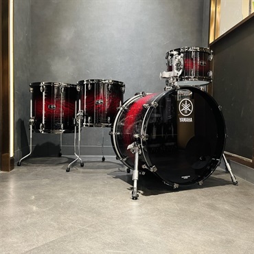 USED 中古 LIVE CUSTOM HYBRID OAK 4pc Drum Kit [22''BD，16''FT，14''FT，12''TT，/UZU Magma Sunburst]【値下げしました！】