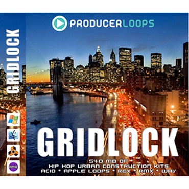 GRIDLOCK: HIP HOP CONSTRUCTION KITS(オンライン納品)(2時間以内に納品)