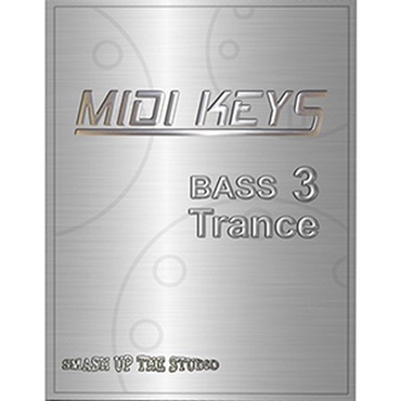 MIDI KEYS: BASS 3 TRANCE(オンライン納品)(2時間以内に納品)