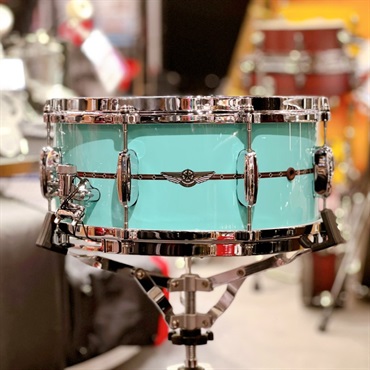TBS136S-GAQ [STAR Bubinga Snare Drum 13×6 / Grand Aqua Blue]【店頭展示特価品】