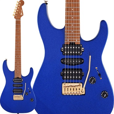 Pro-Mod Series DK24 HSH 2PT CM (Mystic Blue/Caramelized Maple)
