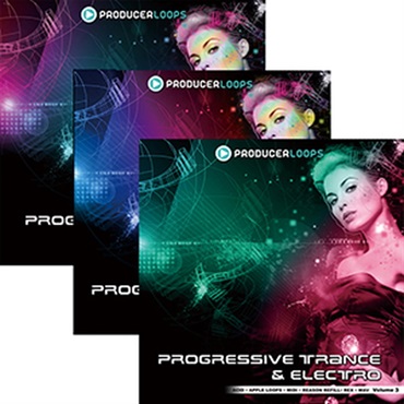 PROGRESSIVE TRANCE & ELECTRO BUNDLE (VOLS 1-3)(オンライン納品)(2時間以内に納品)