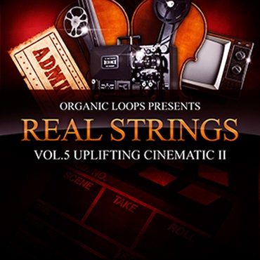 ORGANIC LOOPS REAL STRINGS V5 - UPLIFTING CINEMATIC STRINGS 2(オンライン納品)(2時間以内に納品)