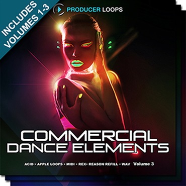 COMMERCIAL DANCE ELEMENTS BUNDLE (VOLS 1-3)(オンライン納品)(2時間以内に納品)