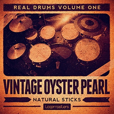 REAL DRUMS VOL.1 - VINTAGE OYSTER PEARL(オンライン納品)(2時間以内に納品)