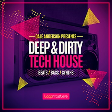 DALE ANDERSON PRESENTS DEEP & DIRTY TECH HOUSE(オンライン納品)(2時間以内に納品)