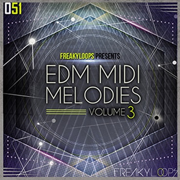 EDM MIDI MELODIES VOL. 3(オンライン納品)(2時間以内に納品)