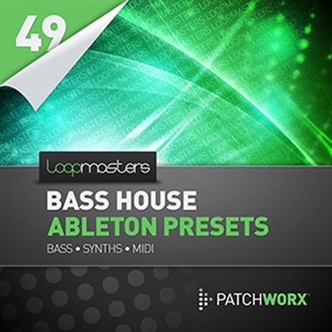 BASS HOUSE ABLETON PRESETS(オンライン納品)(2時間以内に納品)